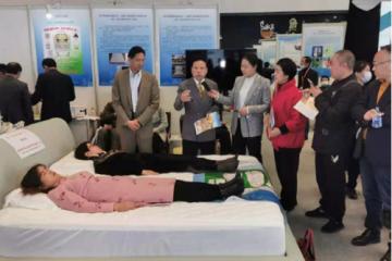 金字塔“動感床芯”專利產品亮相（上海）國際發明創新展覽會